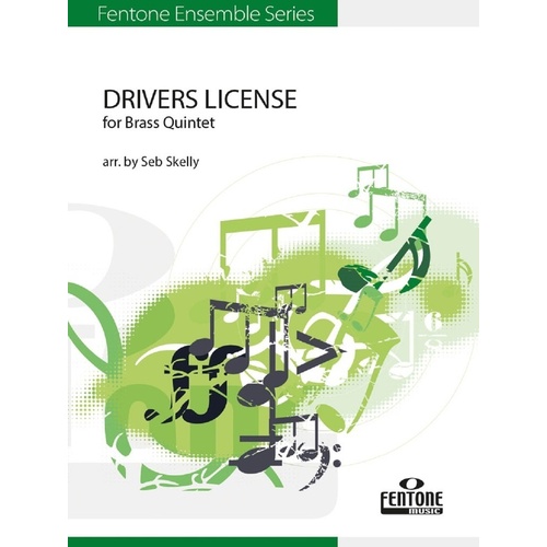 Drivers License Brass Quintet Score/Parts