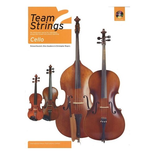 Team Strings 2 Cello Softcover Book/CD