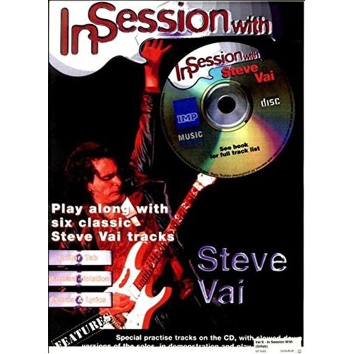 In Session With Steve Vai Softcover Book/CD