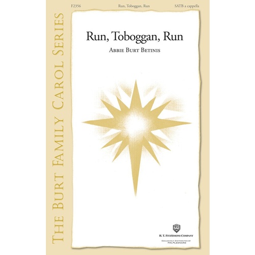 Run Toboggan Run SATB Book