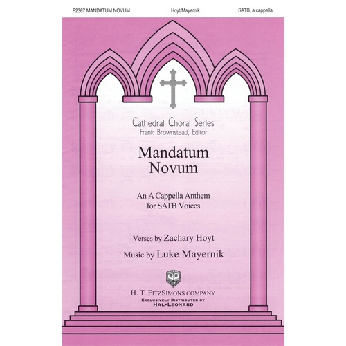 Mandatum Novum SATB Book