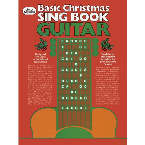 Basic Christmas Sing Book for Guitar