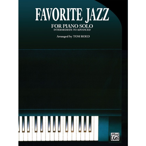 Favourite Jazz For Piano Arr Roed