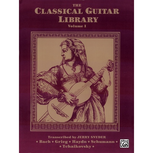 Classical Guitar Library Book 1 Arr Snyder