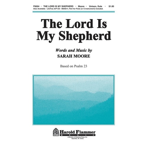 The Lord Is My Shepherd Unison Flute Book
