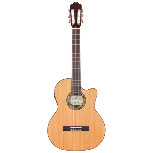 Kremona F65CW-TL Fiesta Thin Line C/E Classical Guitar with Premium Case