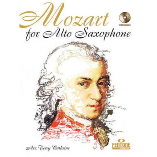 Mozart For Alto Sax Softcover Book/CD