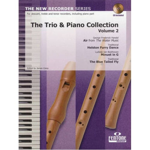 Trio And Piano Collection Vol 2 Rec Trios (Softcover Book/CD)