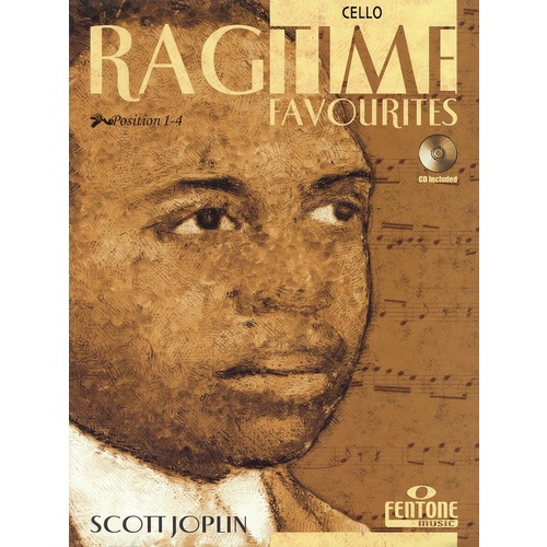 Ragtime Favourites By Scott Joplin Book/CD Cello Book