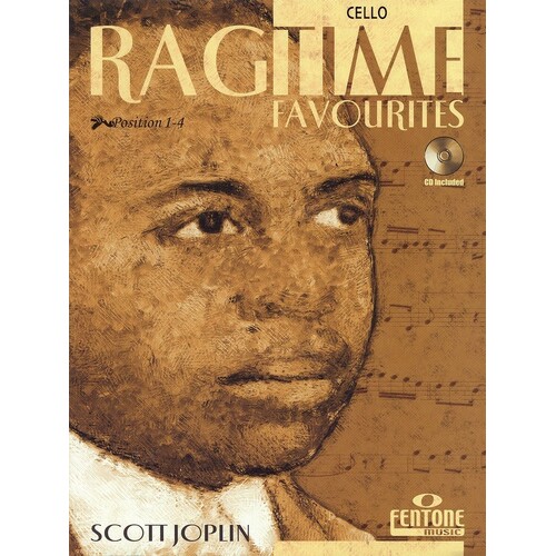 Ragtime Favourites By Scott Joplin Book/CD Cello (Softcover Book/CD)