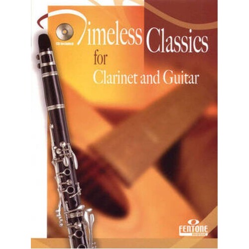 Timeless Classics For Clarinet And Guitar Softcover Book/CD
