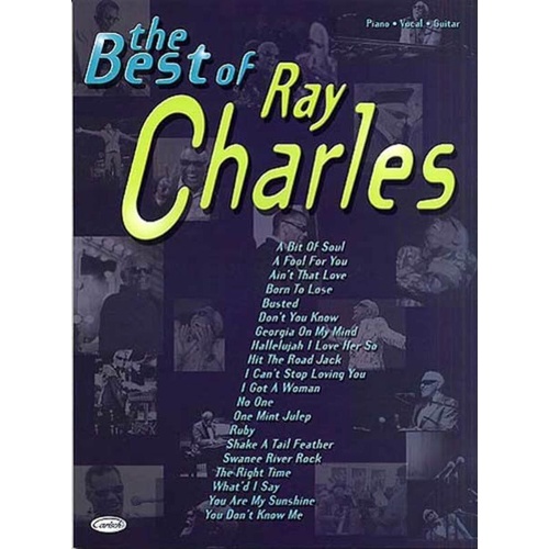 Best of Ray Charles PVG Songbook for Guitar and Piano