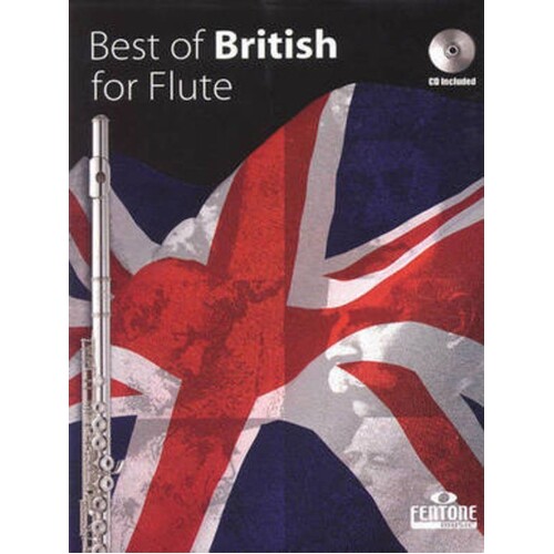 Best Of British For Flute Softcover Book/CD