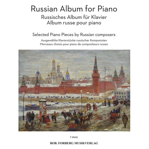 Russian Album For Piano Book