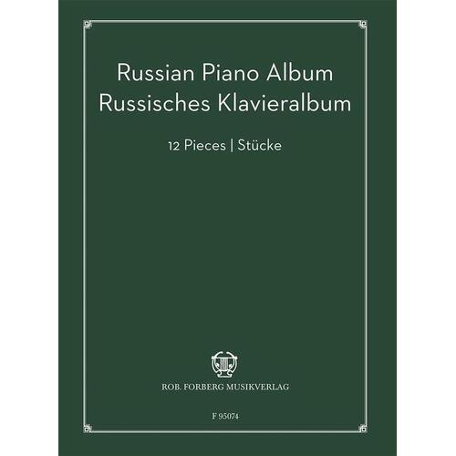 Russian Piano Album 12 Pieces (Softcover Book)