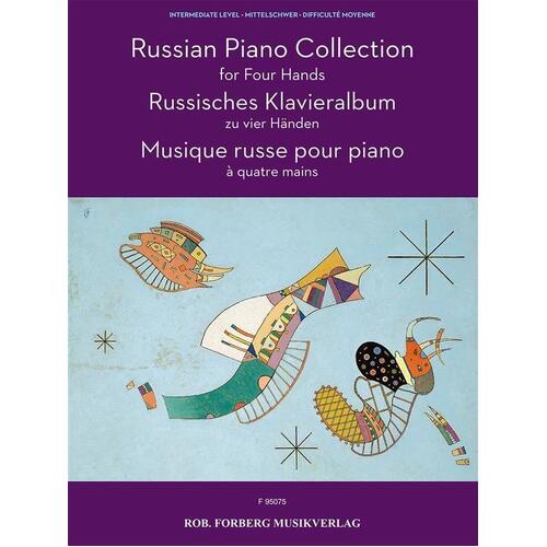 Russian Piano Collection For Four Hands (Softcover Book)