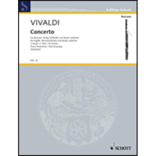 Concerto C Op 45 No 4 F Viii No 3 bassoon/Piano Book