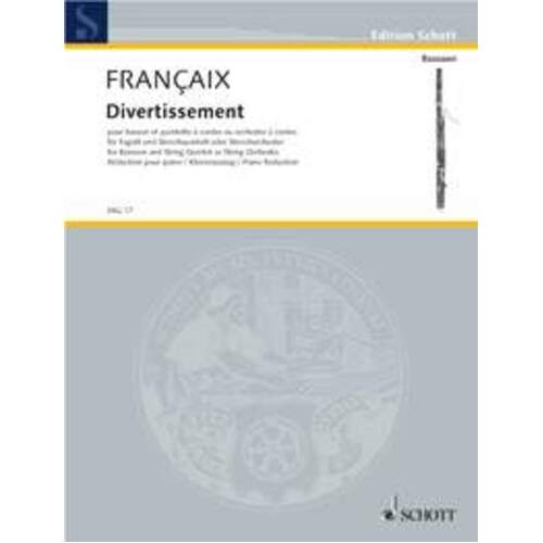 Divertissement Bassoon Piano Book