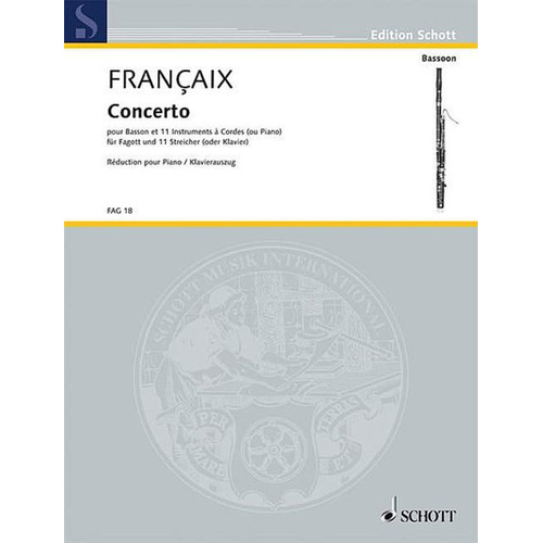 Concerto bassoon/Piano Book