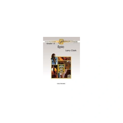 Epic SO1.5 SC/PTS by Larry Clark for String Orchestra, 60 Pages