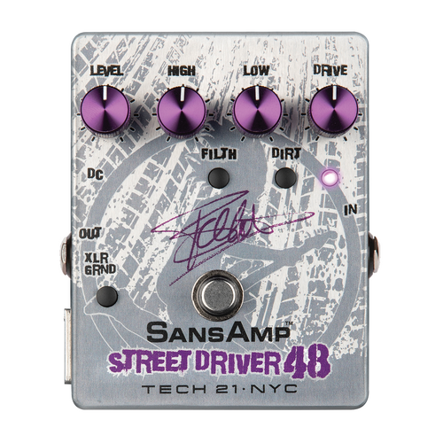 Tech 21 Frank Bello Street Driver 48 Signature SansAmp Pedal