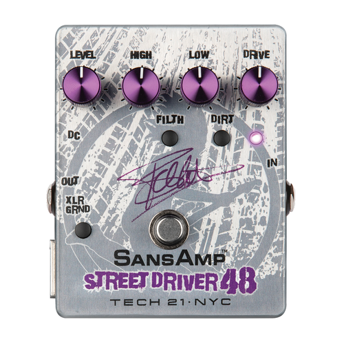 Tech 21 Frank Bello Street Driver 48 Signature SansAmp Pedal