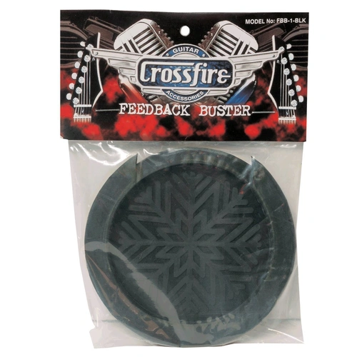 Crossfire FBB-1-BLK Feedback Buster for Acoustic-Electric Guitar