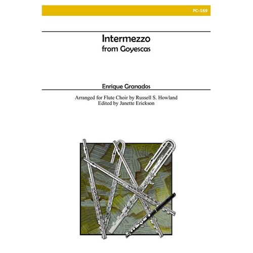 Intermezzo From Goyescas Flute Choir (Music Score/Parts) Book