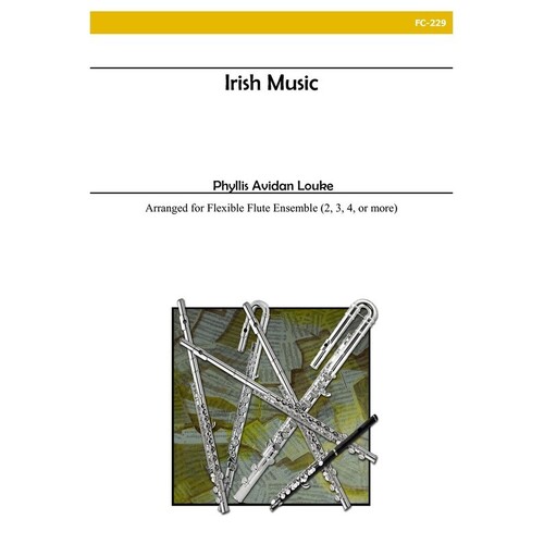 Irish Music Flexible Flute Ensemble (Music Score/Parts) Book