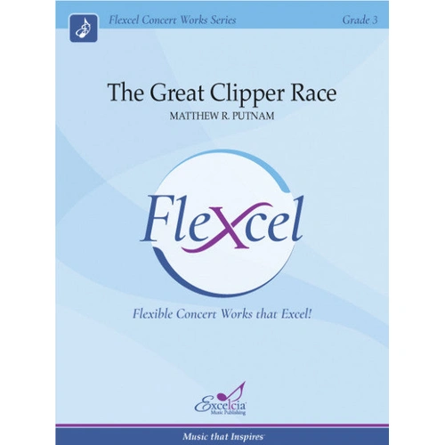 The Great Clipper Race Flexible Ensemble for Concert Band Grade 2
