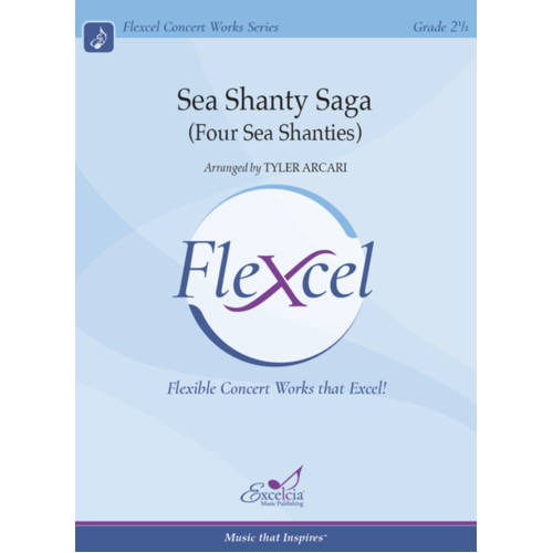 Sea Shanty Saga Flex Grade 2.5 for Ensemble and Concert Band