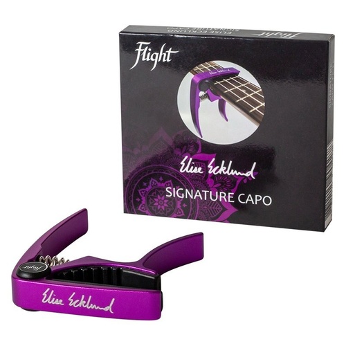 Flight FC-EE Elise Ecklund Signature Ukulele Capo in Purple