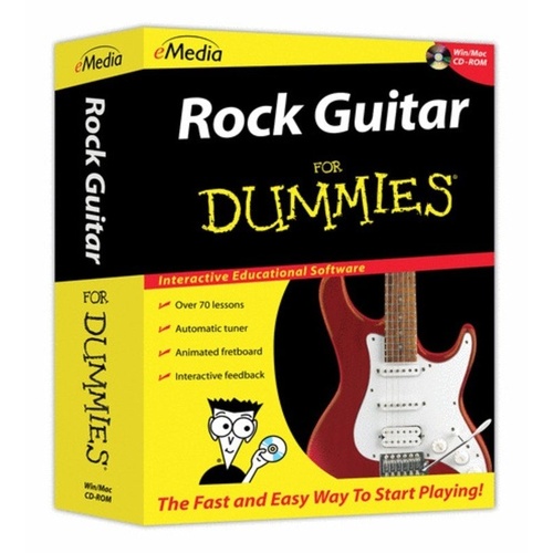 Rock Guitar For Dummies Software for Windows and Mac