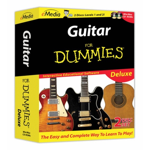Guitar For Dummies Deluxe Win Mac Book