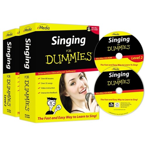 Singing For Dummies Deluxe Win/Mac (CD-Rom Only) Book