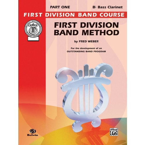 First Division Band Method Part 1 Bass Clarinet