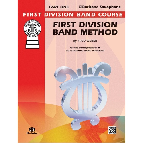 First Division Band Method Part 1 Baritone Sax