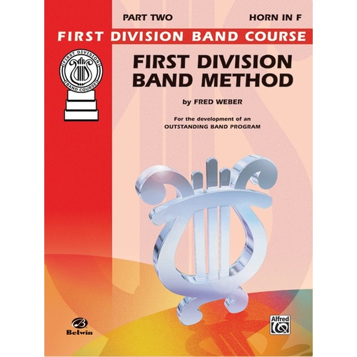 First Division Band Method Part 2 Horn In F