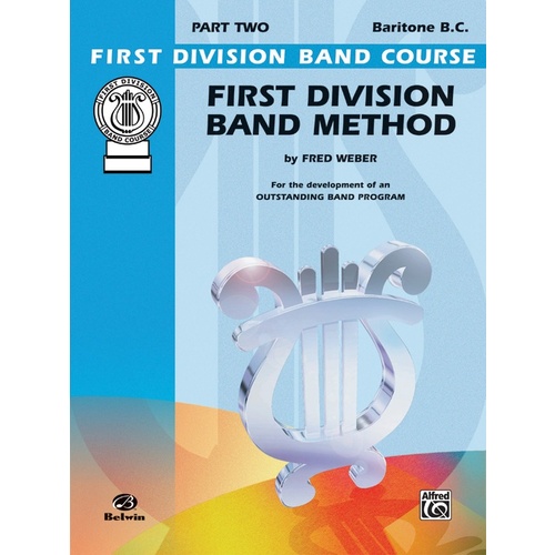 First Division Band Method Part 2 Baritone Bc