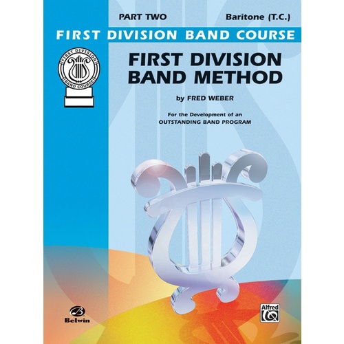 First Division Band Method Part 2 Baritone Tc