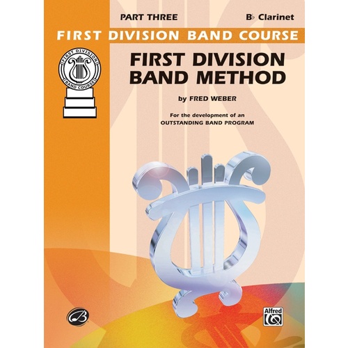 First Division Band Method Part 3 B Flat Clarinet
