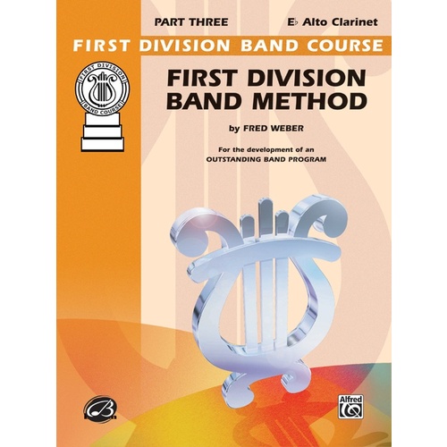 First Division Band Method Part 3 Alto Clarinet