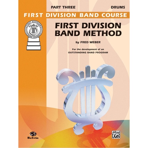 First Division Band Method Part 3 Drums