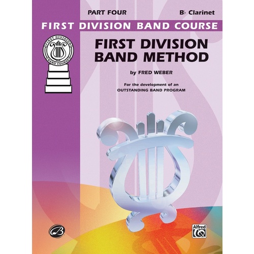 First Division Band Method Part 4 B Flat Clarinet
