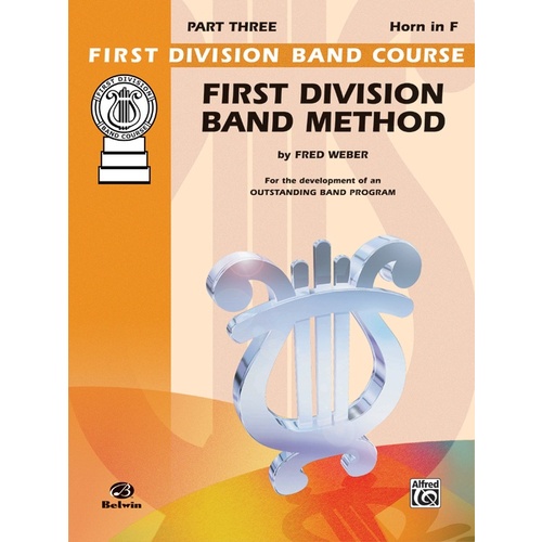 First Division Band Method Part 4 Horn In F