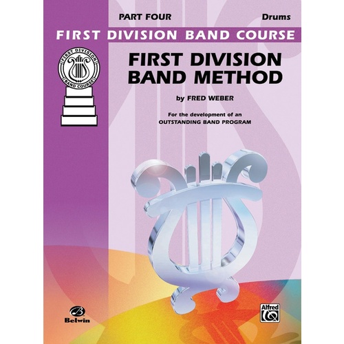 First Division Band Method Part 4 Drums