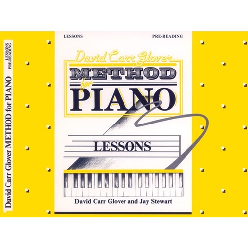 Glover Method For Piano Lessons Pre Reading