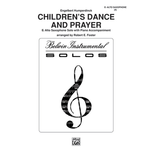 Childrens Dance And Prayer E Flat Alto Sax/Piano