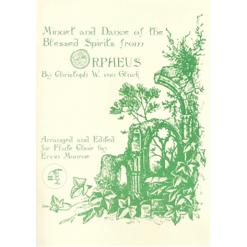 Minuet And Dance Of Blessed Spirits Flute Choir