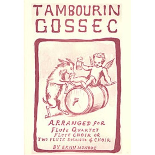 Tambourin Arr Monroe Flute Quartet Or Choir